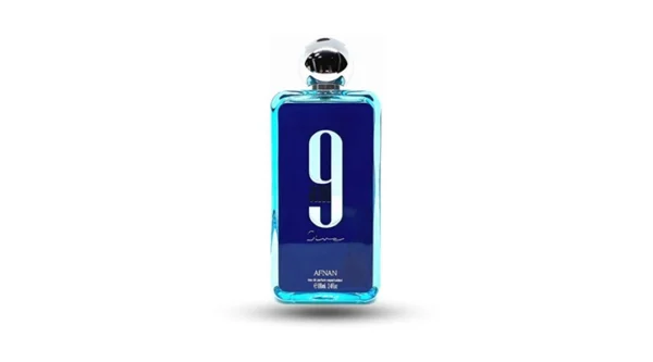 Perfume 9AM Dive Blue Eau de Parfum 100 ml para hombre. Aroma fresco y acuático con toques cítricos y amaderados. Ideal para uso diario.