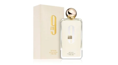 Perfume masculino 9AM Dive Eau de Parfum 100 ml. Aroma fresco y amaderado con toques cítricos y especiados. Ideal para uso diario o salidas especiales.