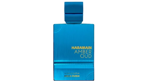 Amber Oud Aqua Dubai Eau de Parfum 100 ml unisex. Fragancia acuática, fresca y lujosa con toques amaderados y ámbar. Ideal para quienes buscan elegancia y distinción.