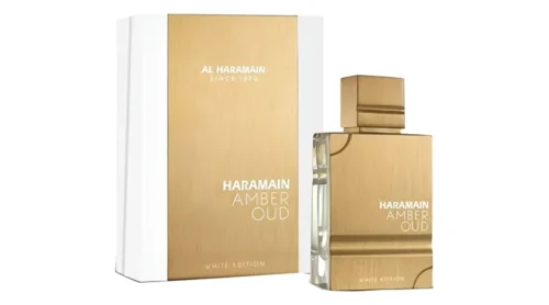 Perfume Amber Oud White Edition Unisex – Eau de Parfum 100 ml Fresco y Sofisticado