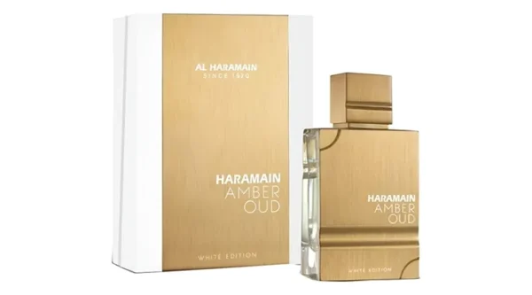Perfume Amber Oud White Edition Unisex – Eau de Parfum 100 ml Fresco y Sofisticado