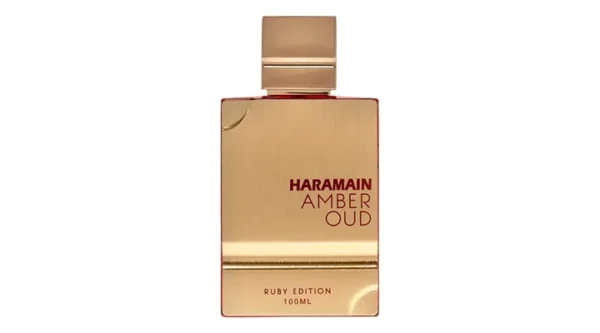Perfume Amber Oud Ruby Edition Unisex – Eau de Parfum 100 ml Elegante y Exclusivo